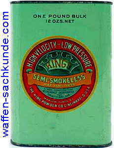 King Powder Company - King's Semismokeless - waffen-sachkunde.com